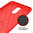 Flexi Slim Carbon Fibre Case for LG Q Stylus - Brushed Red